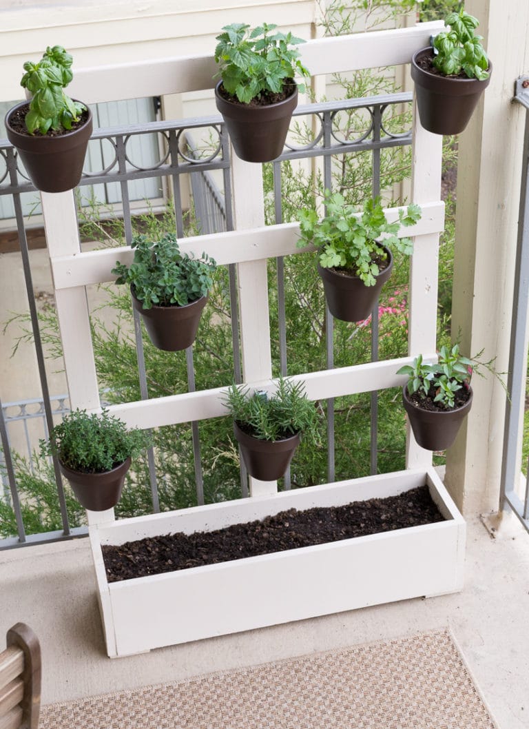 diy vertical balcony garden