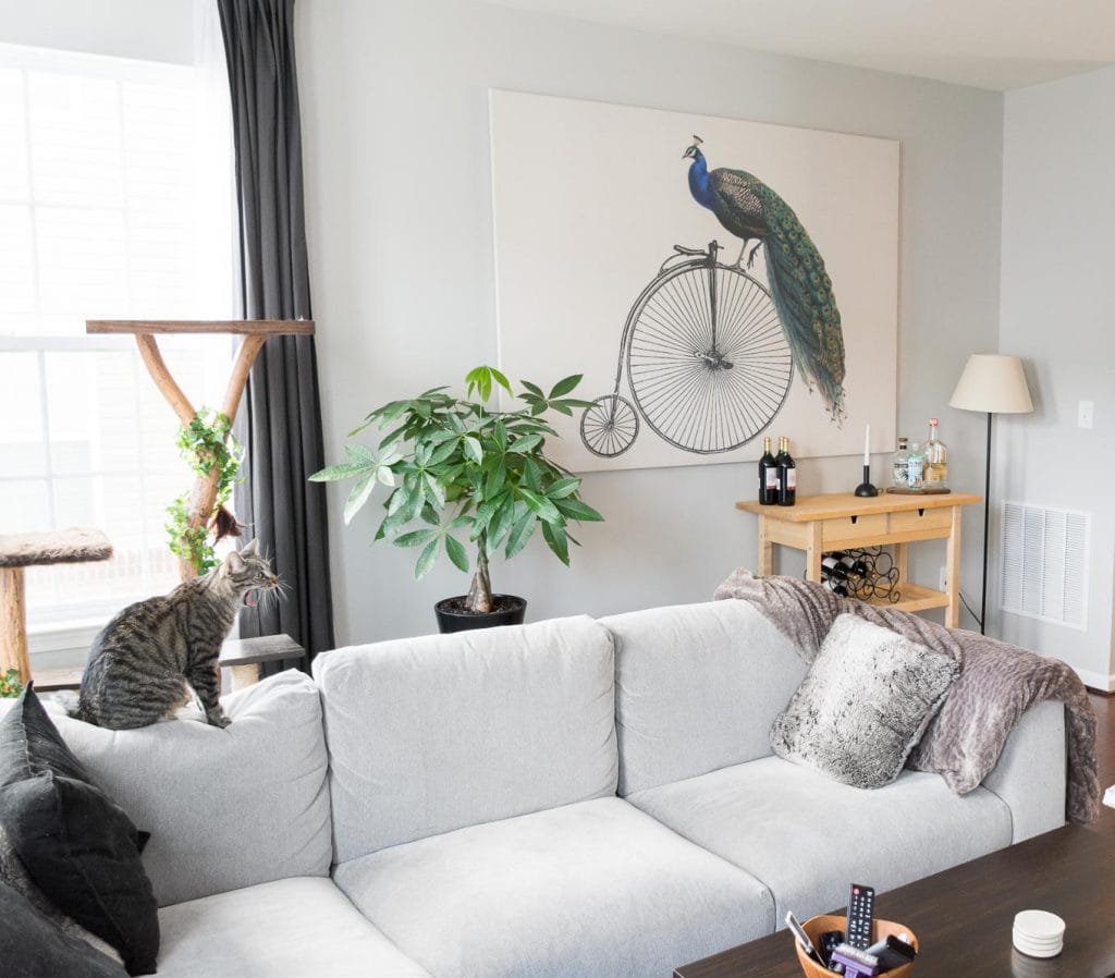 How to Make Oversized Wall Art for Under 100