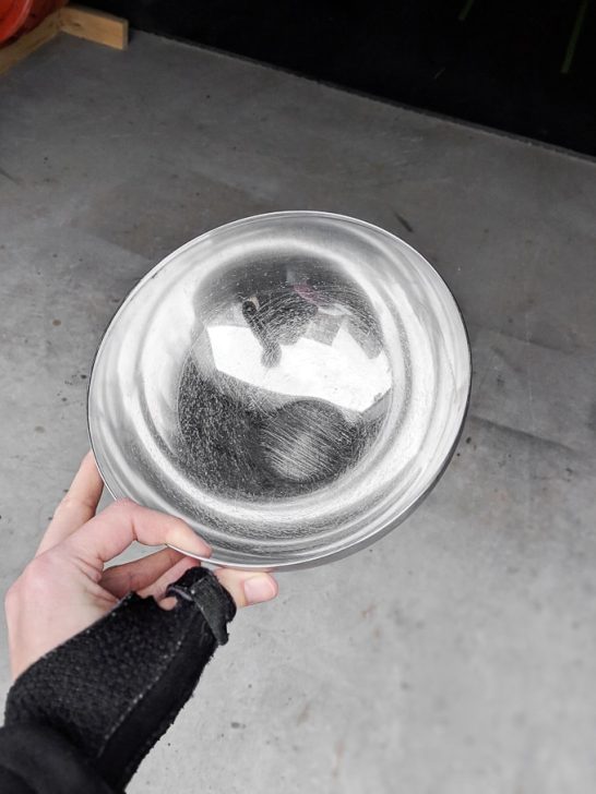 How to make a hanging planter out of a stainless steel bowl!