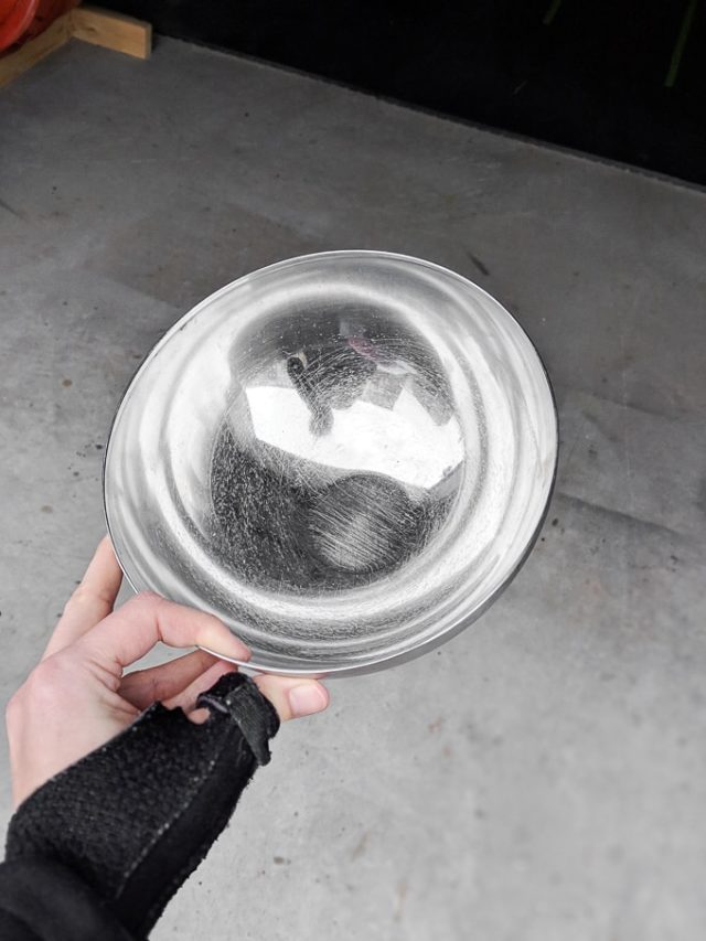 How to make a hanging planter out of a stainless steel bowl!