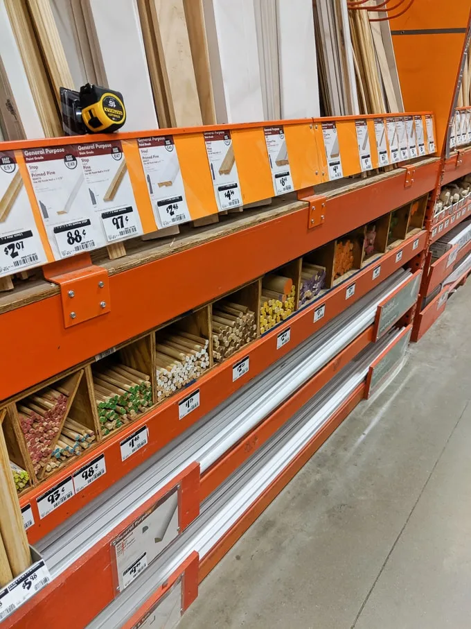 dowel for plant stakes