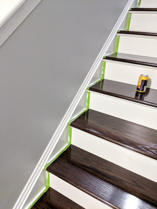 How to Easily Caulk Wood Stairs and Old Cracked Stair Stringers