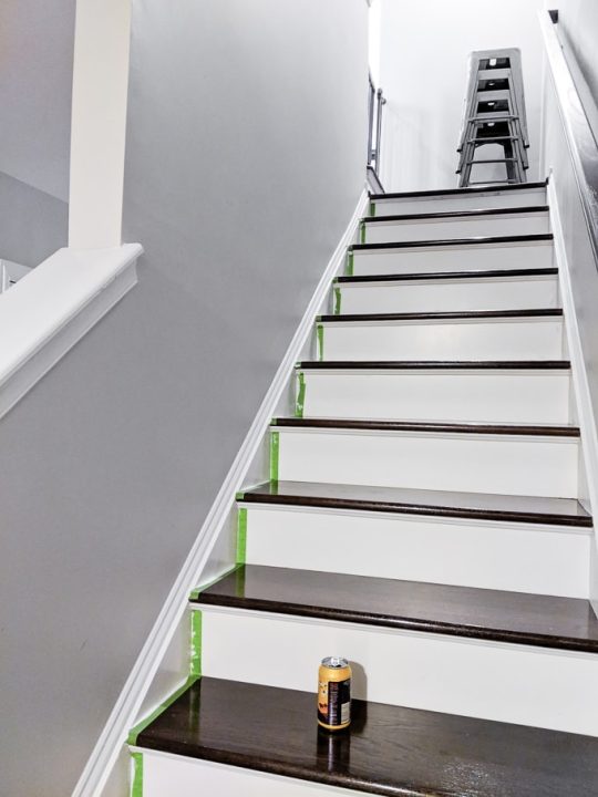 How to Easily Caulk Wood Stairs and Old Cracked Stair Stringers