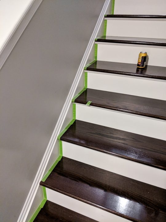 How to Easily Caulk Wood Stairs and Old Cracked Stair Stringers