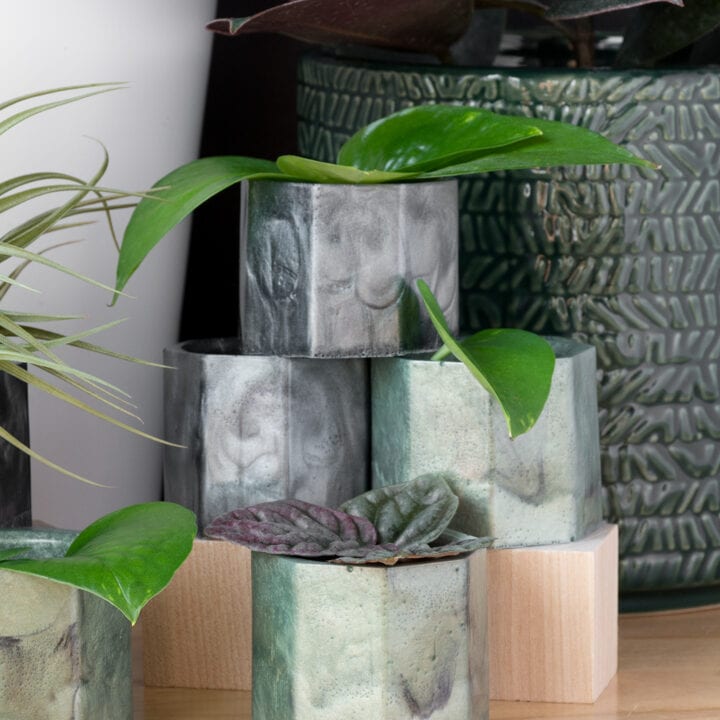 Flower Pot Mould DIY Silicone Epoxy Resin Mold Candle Holder Plant Jewelry Craft Flower Pot Mould DIY Silicone Epoxy Resin Mold Candle Holder Plant Jewelry Craft