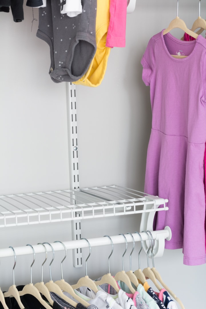 How to cover wire shelves with wood...the easy DIY way!