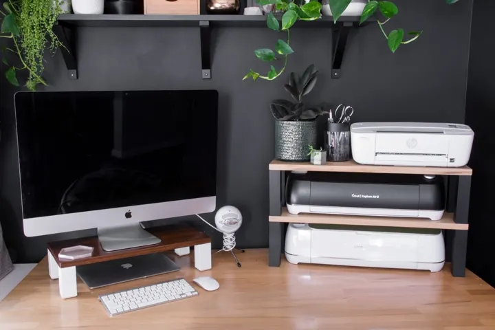 DIY Printer Stand and Storage for Cricut Machines