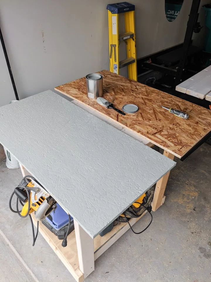 painting the base of the rock box