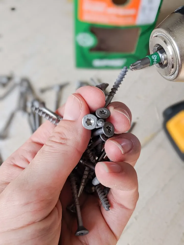 Spax wood screws