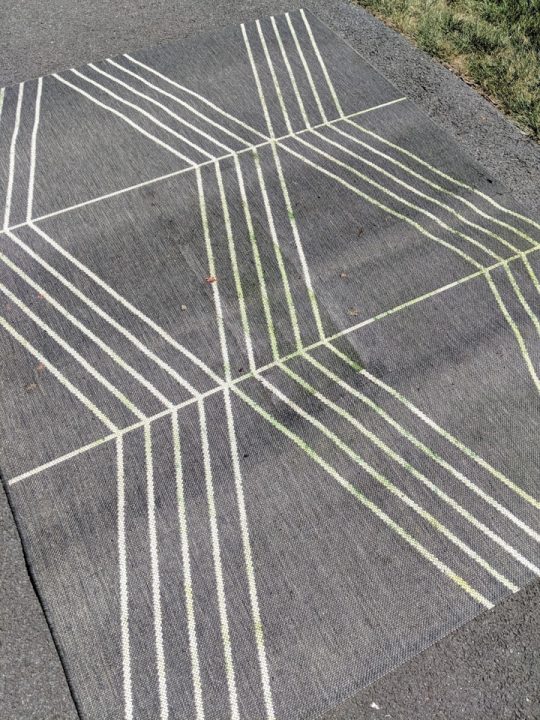 How to Clean an Outdoor Rug Easily Removing Dirt and Grass Stains