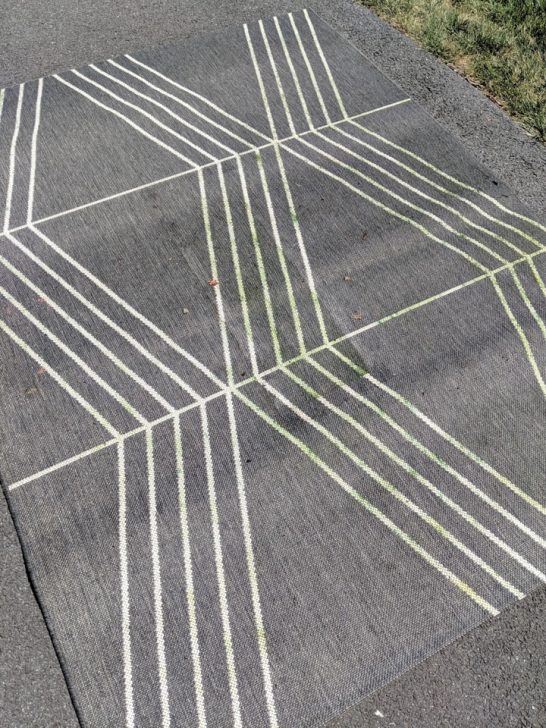 How to Clean an Outdoor Rug Easily Removing Dirt and Grass Stains