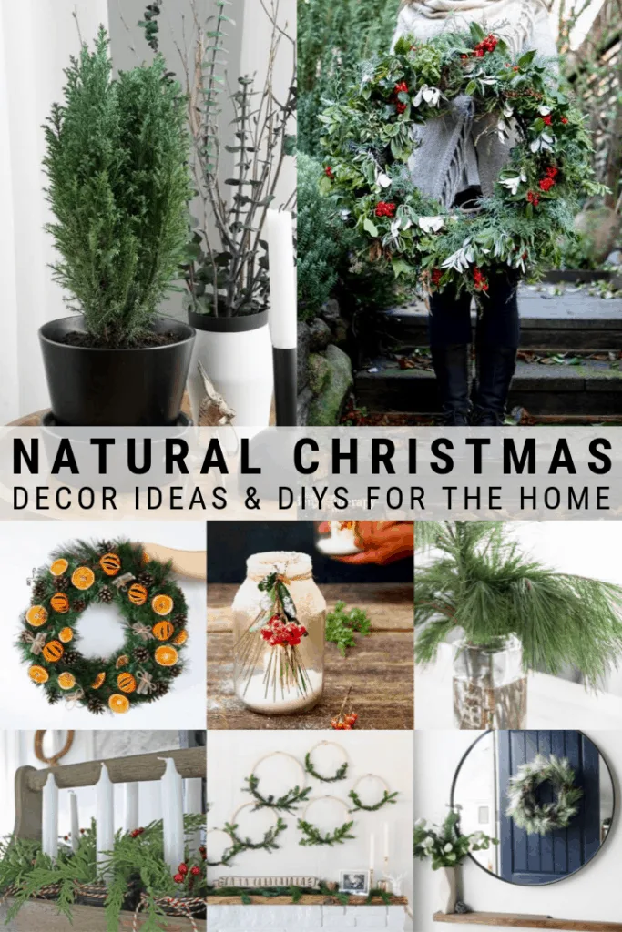 21 Natural, Beautiful Christmas Home Decorations You Can Make