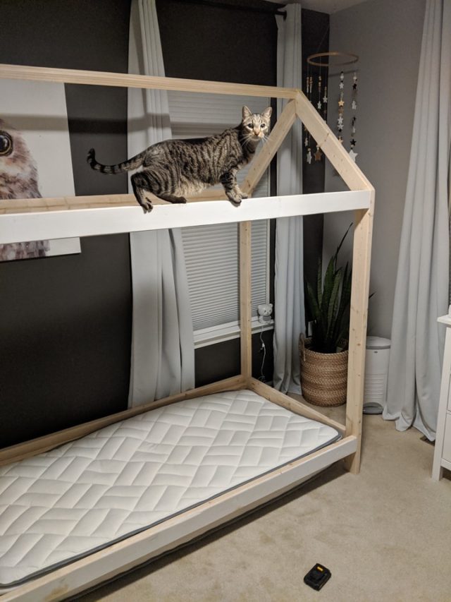 How to Build a Stunning Toddler House Bed Frame