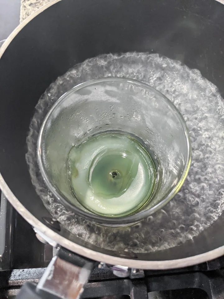 how to clean a candle jar