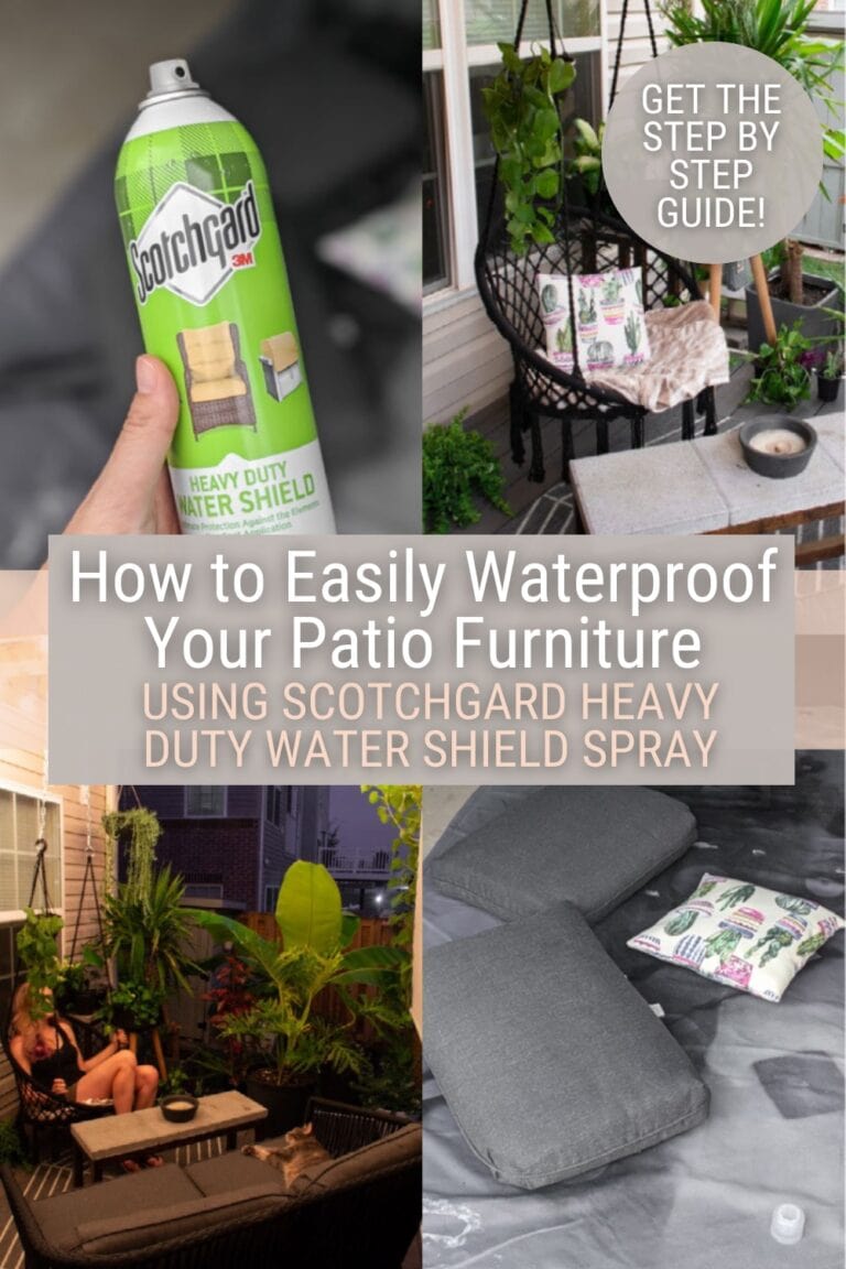How to Easily Waterproof Fabric With a Simple Water Shield Spray