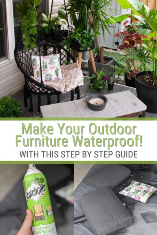 How to Easily Waterproof Fabric With a Simple Water Shield Spray