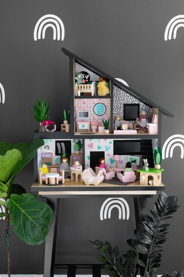 How to Build a Chic, Modern Wooden Dollhouse—Free Plans!