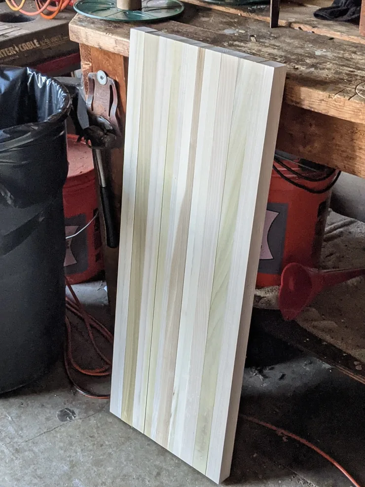 creating the top of the desk