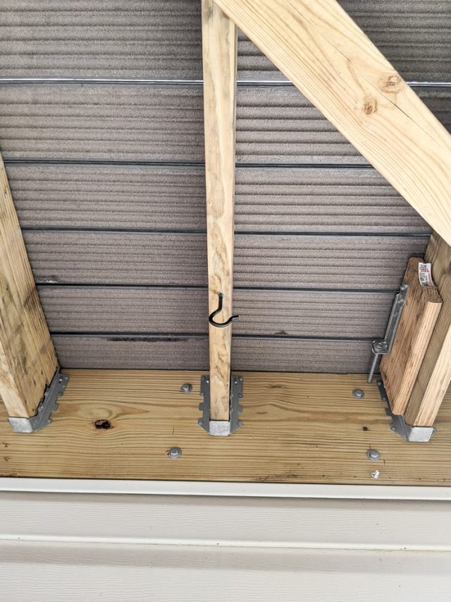 How to set up a DIY hanging plant rod to hang lots of plants