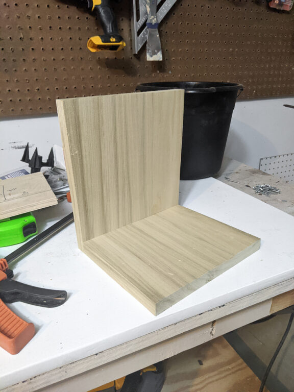 Check out my free modern wooden doll high chair plans!