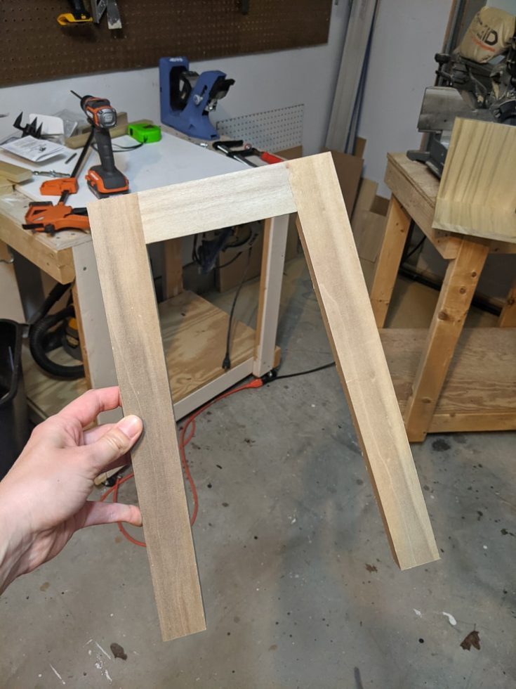 Check out my free modern wooden doll high chair plans!