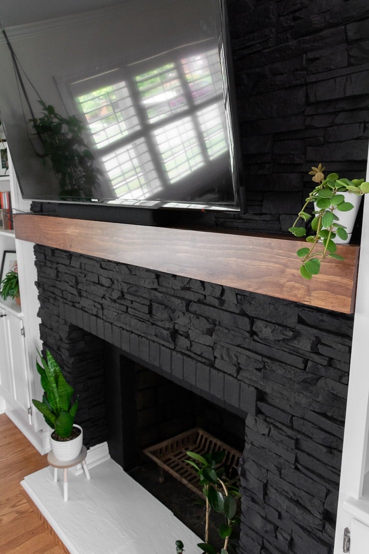 Living Room Mantel Shelf Baci Living Room