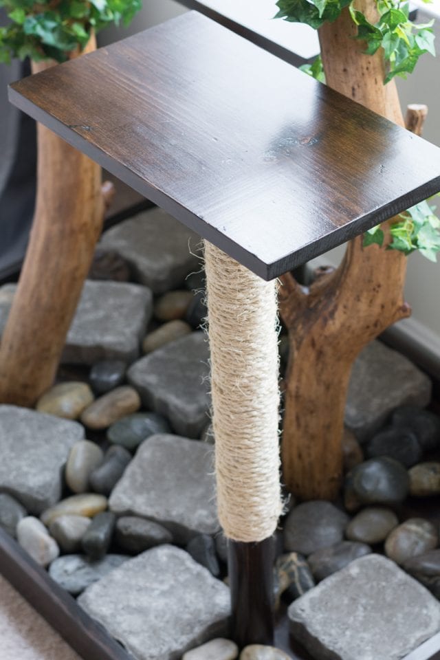 DIYCatTreeMadeFromBranches40 By Brittany Goldwyn Live Creatively