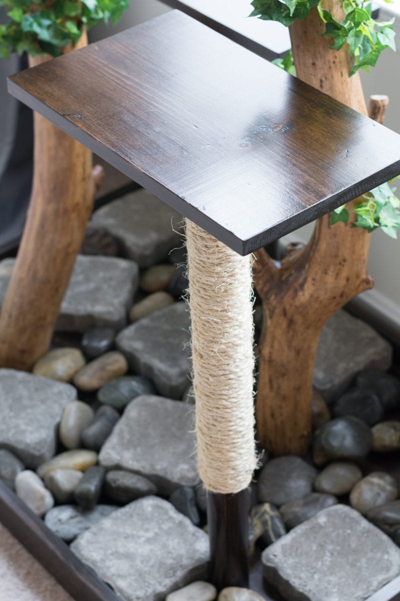 DIYCatTreeMadeFromBranches40 By Brittany Goldwyn Live Creatively