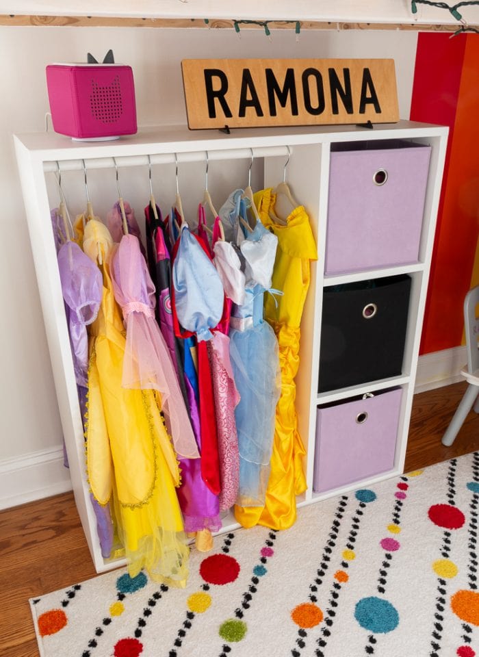Easy DIY dress up storage build plans—great for beginners!