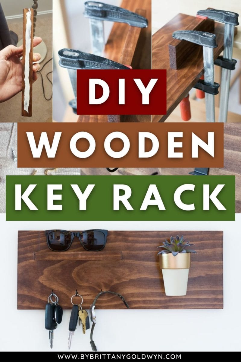 How to make a wooden key holder, great for beginners!