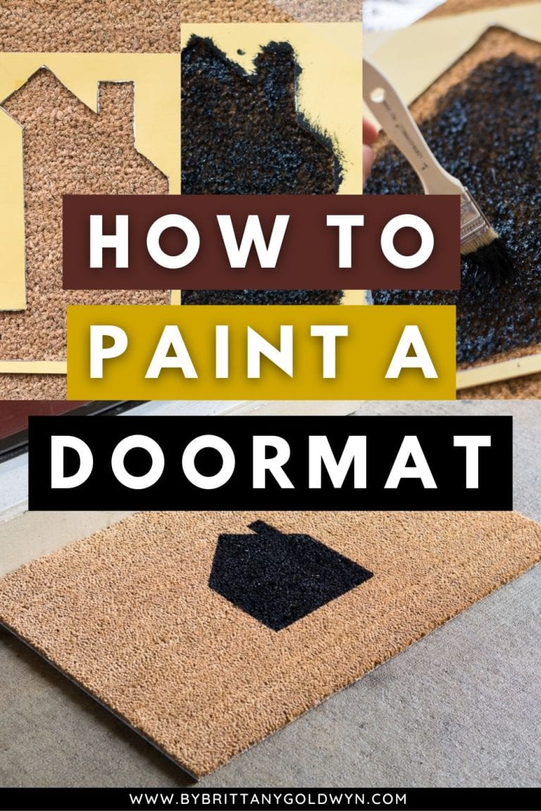 How to Paint a Doormat to Get Results in an Hour!