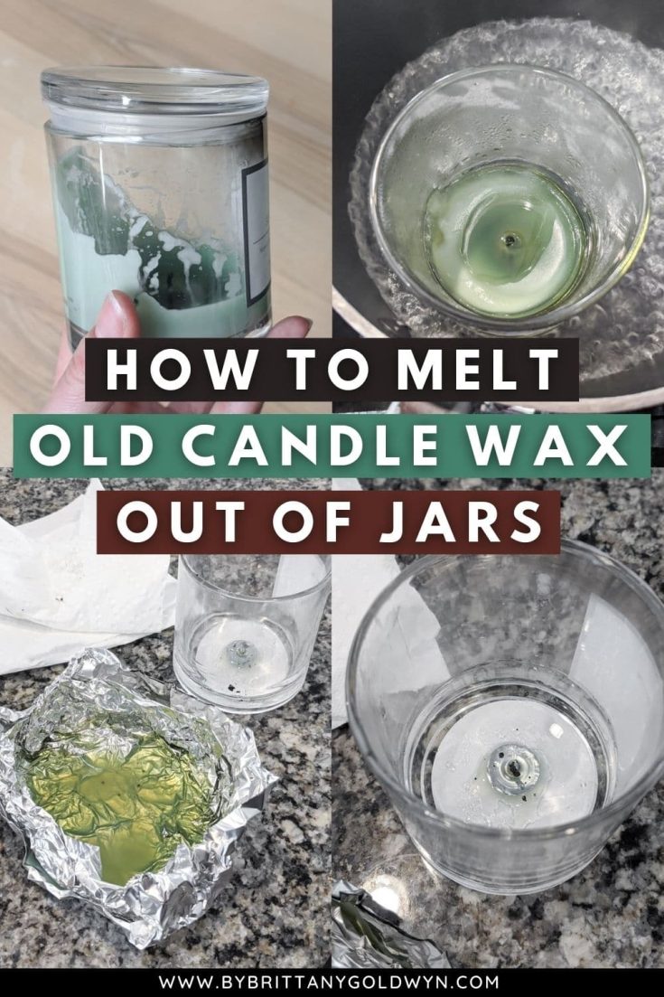 How to Clean a Candle Jar Cleaning Old Wax Out of Jars for Upcycling