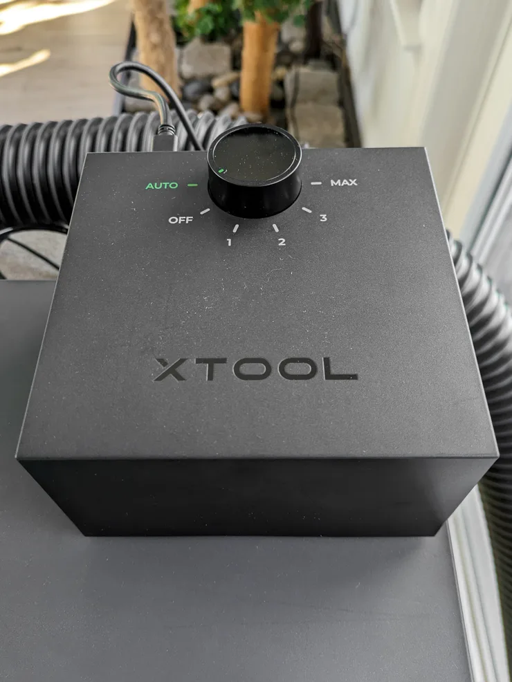 xtool S1 air assist box
