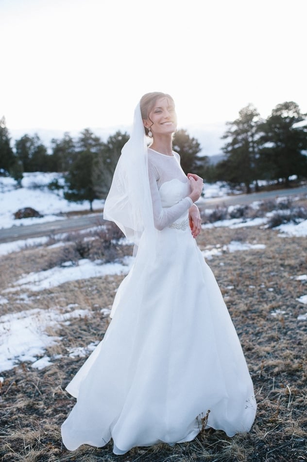 bride wedding attire