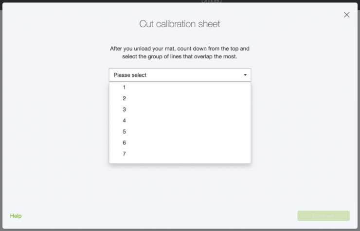 screen shot of cricut design space