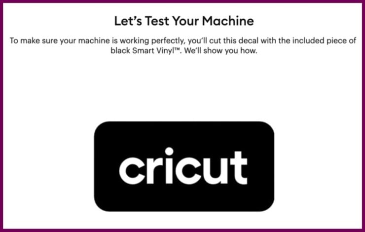 Design Space test cut prompt