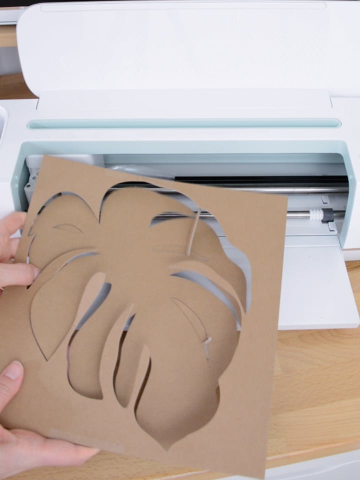 cutting chipboard on a Cricut
