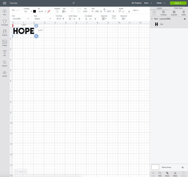 design space screenshot