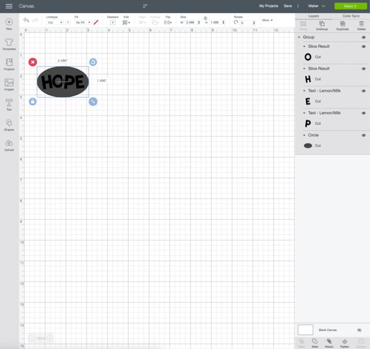 design space screenshot
